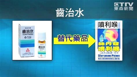 齒治水代替|國際認證嚴格！24家本土藥廠停產 食藥署：都有替代。